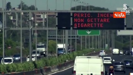 "La strada non ? un posacenere", la campagna di Anas contro gli incendi