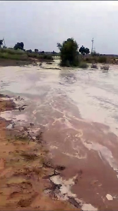 Many records of Ghagghar were broken in Hanumangarh, GDC's bond was broken, even the contact of villages, thousands of bighas of land were submerged