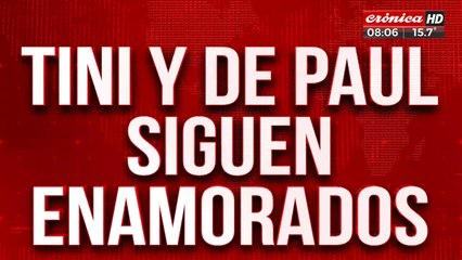 La noticia que todos esperábamos: Tini y De Paul siguen enamorados