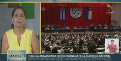 Asamblea Nacional de Cuba efectúa sesión ordinaria
