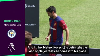 Kovacic has the quality to replace Gundogan at City - Dias