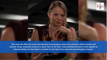 Audra Tells Kyle She Is Pregnant But Faked Ultrasound Young and the Restless Spo