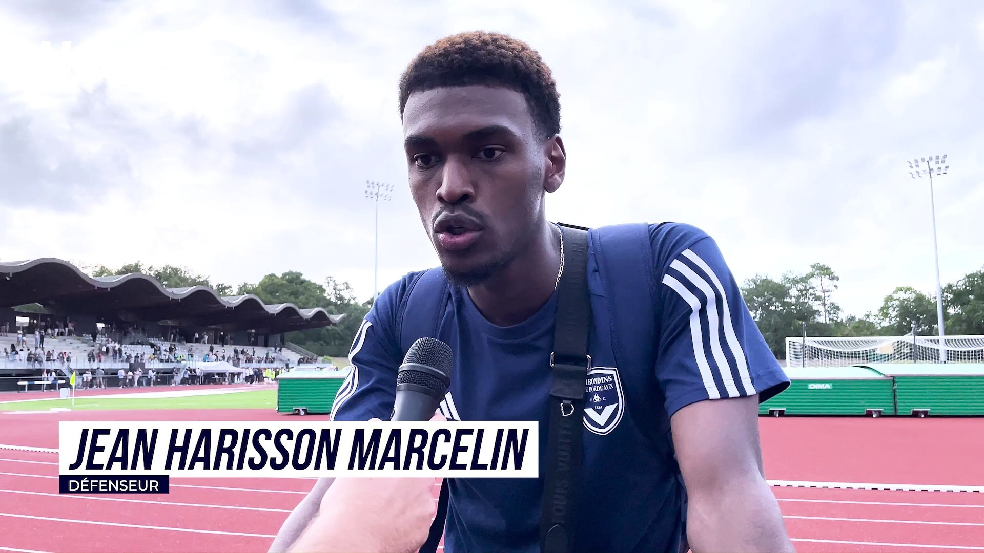 La réaction de Jean Harisson Marcelin après son premier match avec les  Girondins - Vidéo Dailymotion