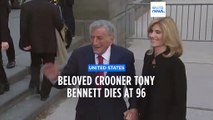 Legendary pop and jazz singer Tony Bennett dies age 96