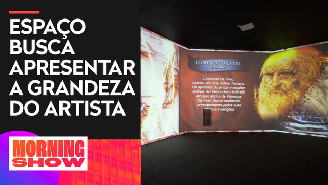 'Os Mundos de Leonardo Da Vinci': veja detalhes de exposição imersiva no Morumbi Shopping