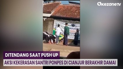 Ditendang saat Push Up, Aksi Kekerasan Santri Ponpes di Cianjur Berakhir Damai