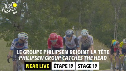 Philipsen group catches the head  - Stage 19 - Tour de France 2023
