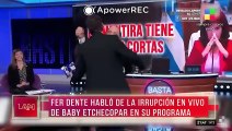 Fernando Dente expuso lo que pocos sabían de su relación con Baby Etchecopar