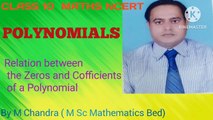 Relation between the Zeros and Cofficients of a Polynomial | Class 10 Maths Exercise 2.1 | Class 10 Polynomial  Relation between the Zeros and Cofficients of a Polynomial | Class 10 Relation between the Zeros and Cofficients of a Polynomial |