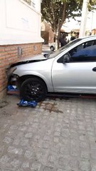 Choque en el ex Seminario