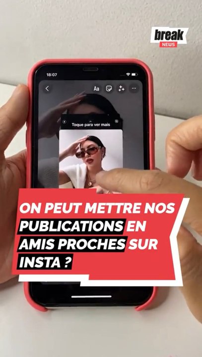 On peut mettre nos publications en amis proches sur Insta ?