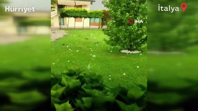 İtalya’da tenis topu büyüklüğünde dolu yağdı: 1 ölü, çok sayıda yaralı