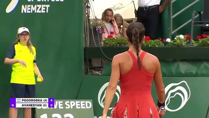 Nadia Podoroska se metió en las semifinales del WTA 250 de Budapest