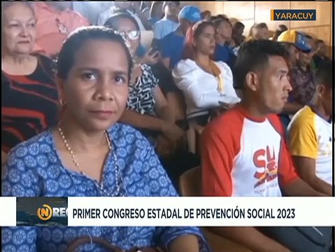 Primer Congreso Estadal de Prevención Social 2023 fortalece la seguridad de trabajadores en Yaracuy