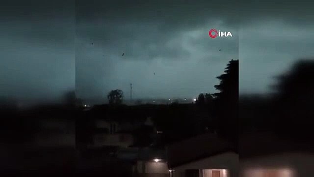 Tornade en Italie： Des arbres sont tombés, des toits de maisons ont été emportés