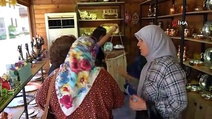 Hanımların el emeği ürünleri bu mağazalarda satılıyor