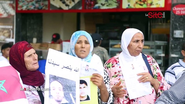 قضية اختفاء 51 شخصا.. عائلات المختفين تحتج بالرباط_ داهم حراك ومعرفناش مصيرهم