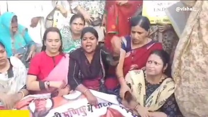 पटना: सड़क पर उतरी जदयू की महिलाएं, मांग रही न्याय