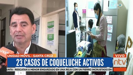 23 casos de coqueluche activos en el departamento cruceño
