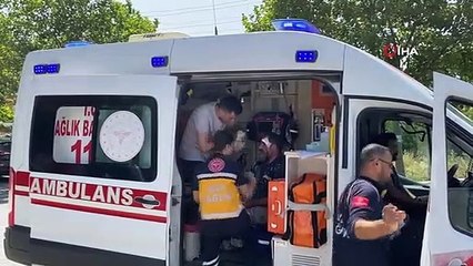 Trafikte yol verme kavgasında muştalı saldırı: 1 yaralı