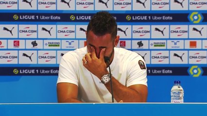 Les larmes de Payet en conférence de presse pour son départ
