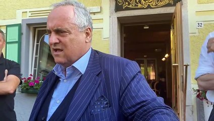Lazio, Lotito ad Auronzo: le risposte sul mercato
