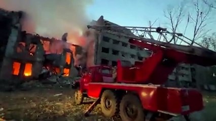 Ucrania denuncia un ataque ruso sobre almacenes de grano en Odesa