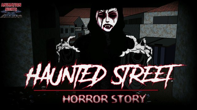 Haunted Street Horror Story | Animated Horror Stories in Hindi | horror stories in urdu