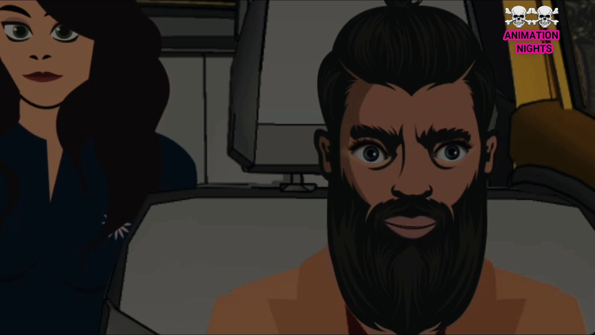 ⁣Taxi Horror Story | Animated Horror Stories in Hindi & Urdu | horror stories in urdu