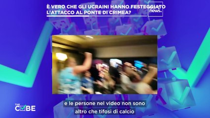 Fake o verità? Il video degli ucraini che festeggiano per la distruzione del ponte in Crimea