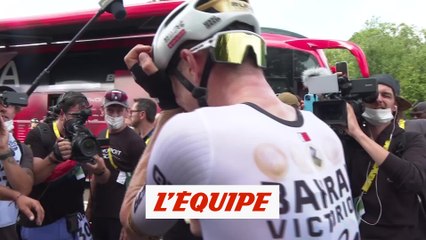 L'émotion de Mohoric après sa victoire - Cyclisme - Tour de France