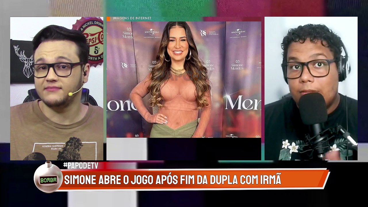 SIMONE NÃO TEM MEDO E FALA SOBRE A IRMÃ e se sente só após FIM DA DUPLA