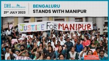 Bengaluru stands in solidarity with Manipur, stages protest