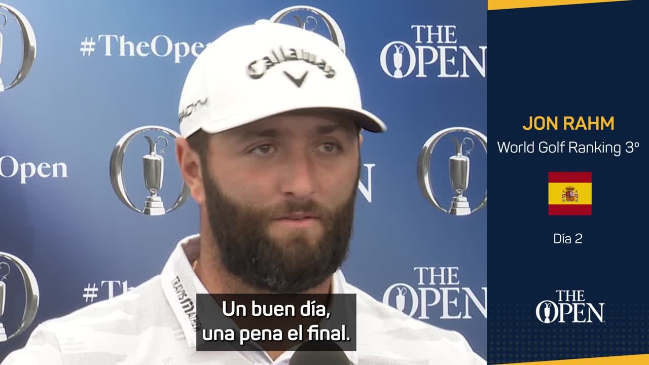 Jon Rahm: "No ha sido mi mejor día, pero he mantenido la vuelta"