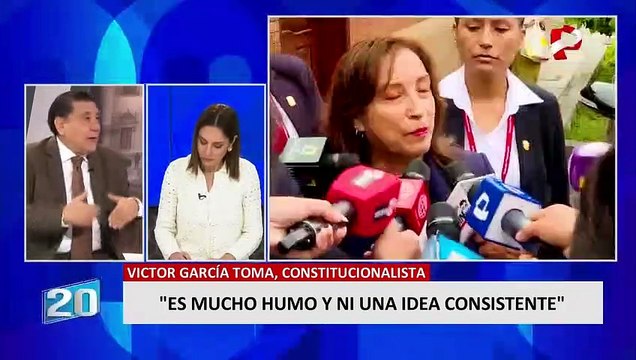 García Toma: Hay un descontento con el Ejecutivo y el Congreso, pero promover caos y anarquía no es la solución