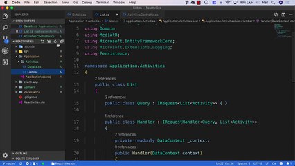 Building a CRUD application in .Net Core using the CQRS - Adding the Create handler