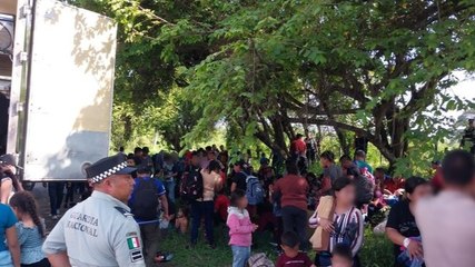 148 migrantes son rescatados en Veracruz