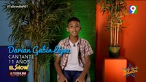 Darian Gabin López cantante 11 años 4ta  Ronda | 6ta temporada PGT 2023 | El Show del Mediodía
