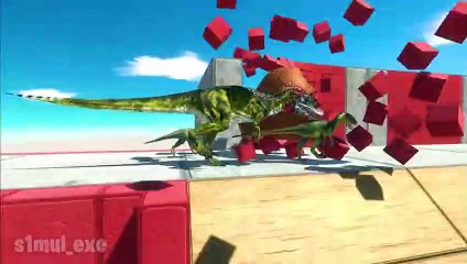 Run, Jump and Escape from Purussaurus Trap - Animal Revolt Battle Simulator