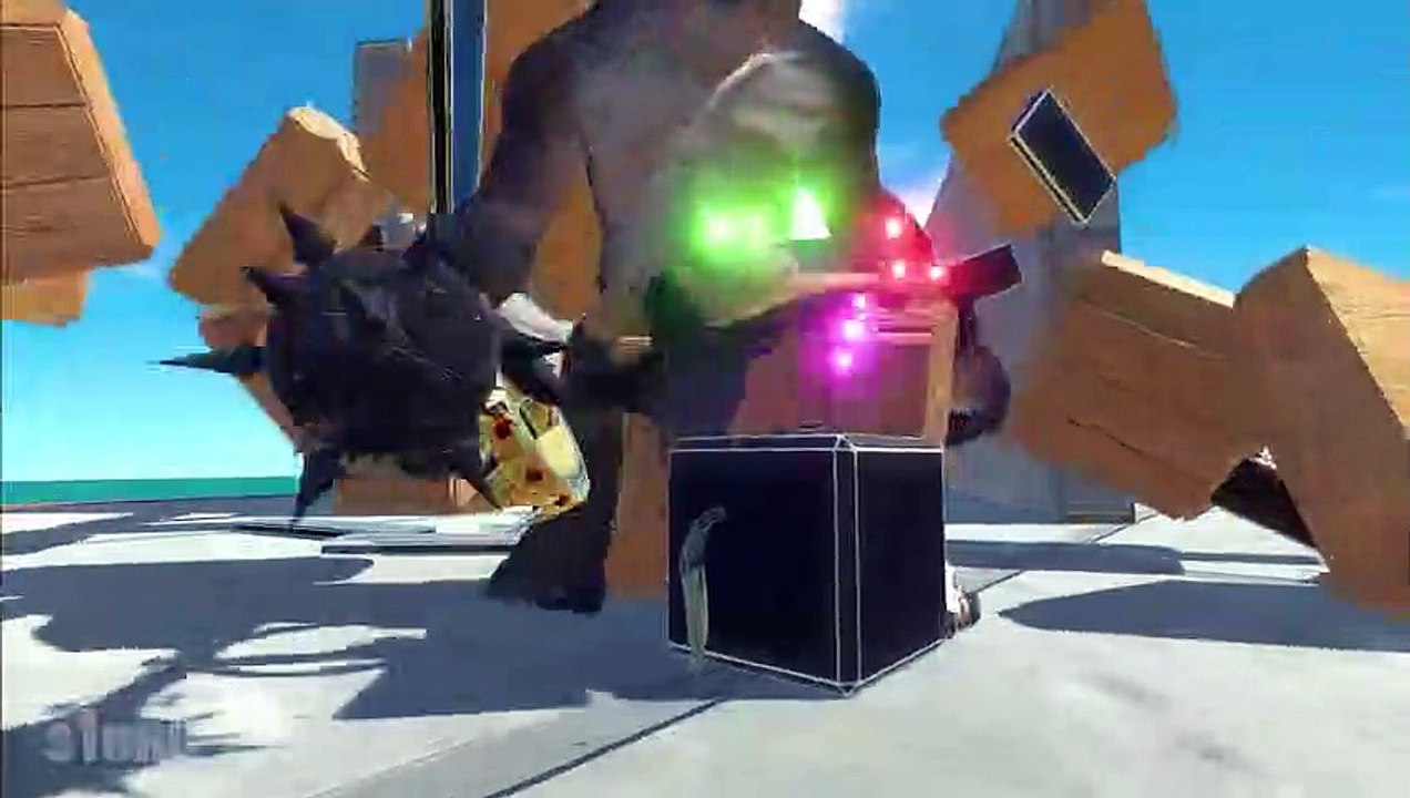 Slide Ramp with Quicksand - Animal Revolt Battle Simulator