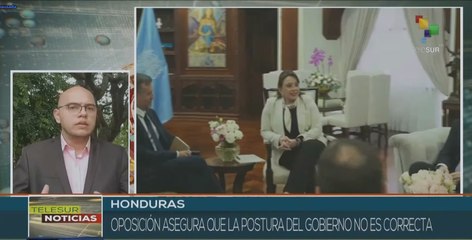 Autoridades hondureñas rechazan postura de representante de Naciones Unidas
