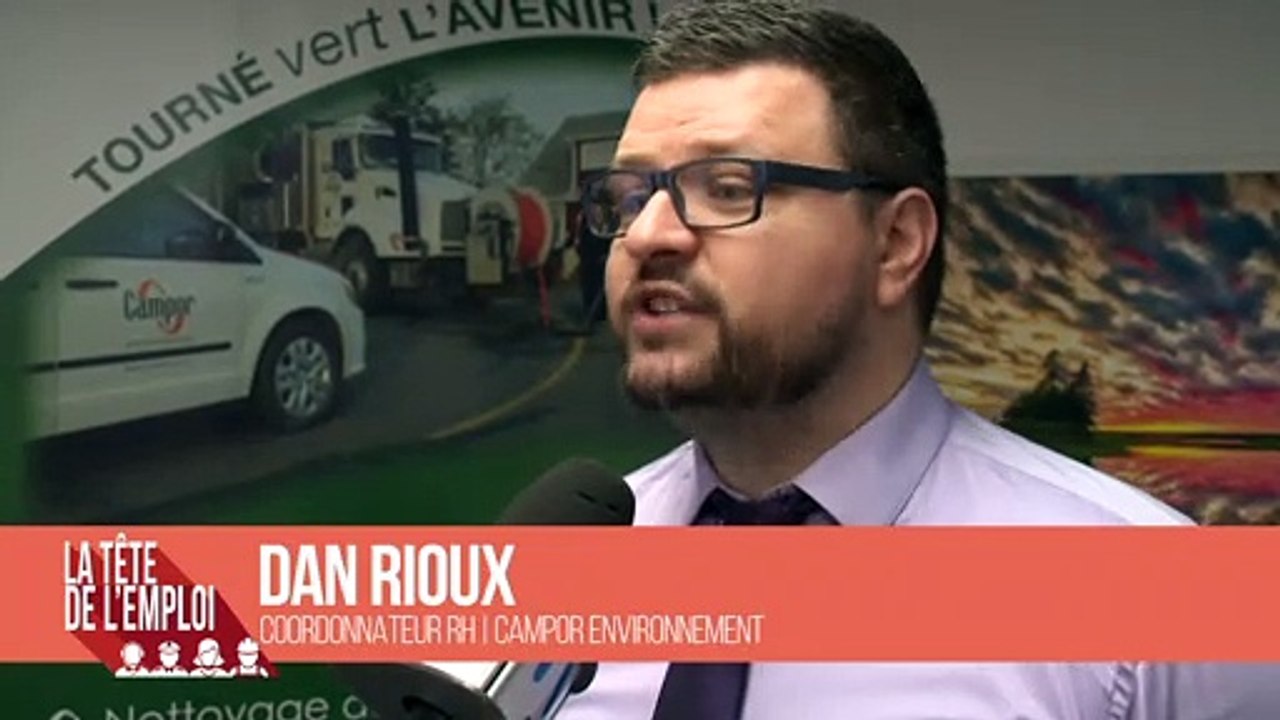 La Tête de l'Emploi Campor à RivièreduLoup Vidéo Dailymotion