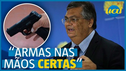 Dino: decreto de armas acaba com ‘armamentismo irresponsável’