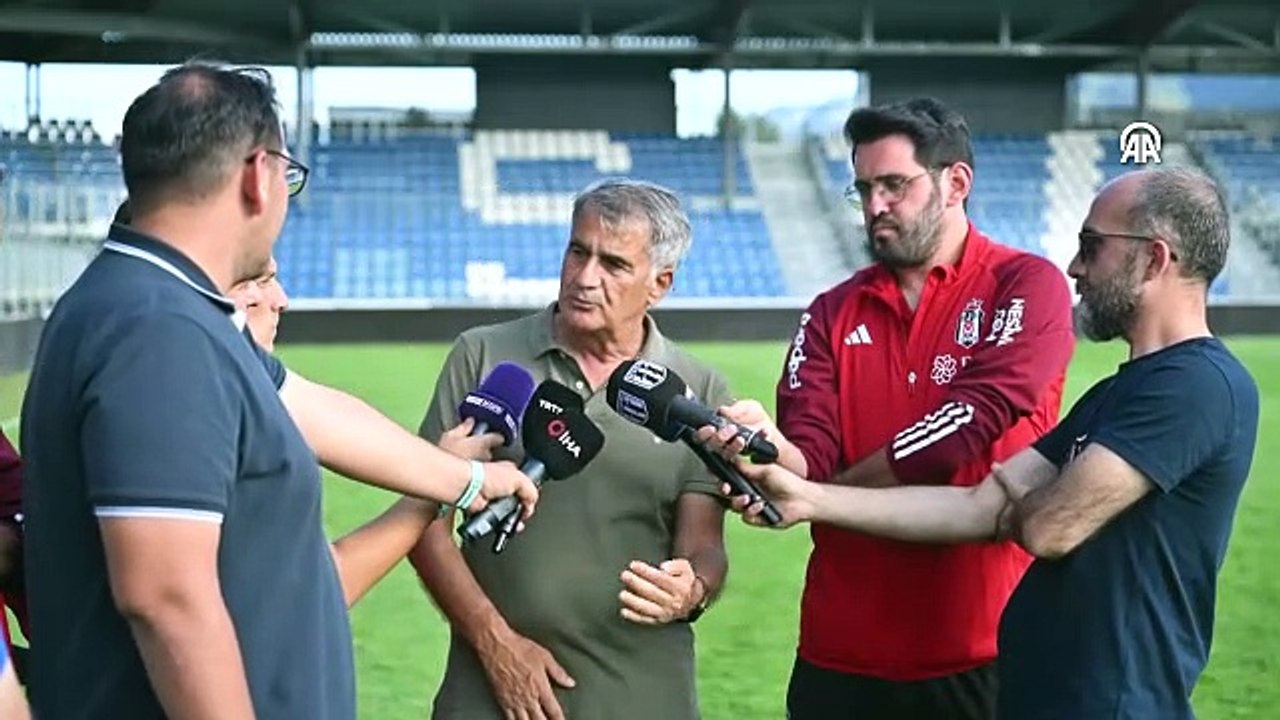 Beşiktaş Teknik Direktörü Şenol Güneş’ten kamp ve transfer değerlendirmesi