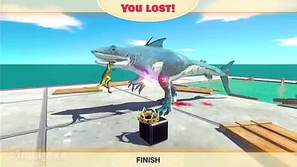 Who Can Escape from Giant Bloop - Animal Revolt Battle Simulator