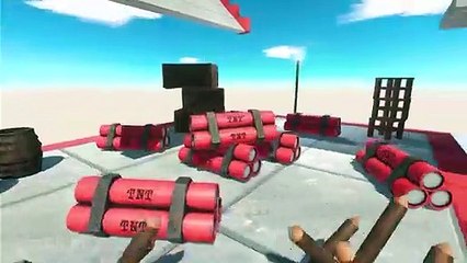Who Can Escape from Epic Punch on TNT - Animal Revolt Battle Simulator