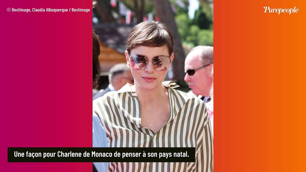 Charlène de Monaco : Angélique dans un superbe tailleur blanc, elle amène l'Afrique du Sud à Monaco et rayonne !