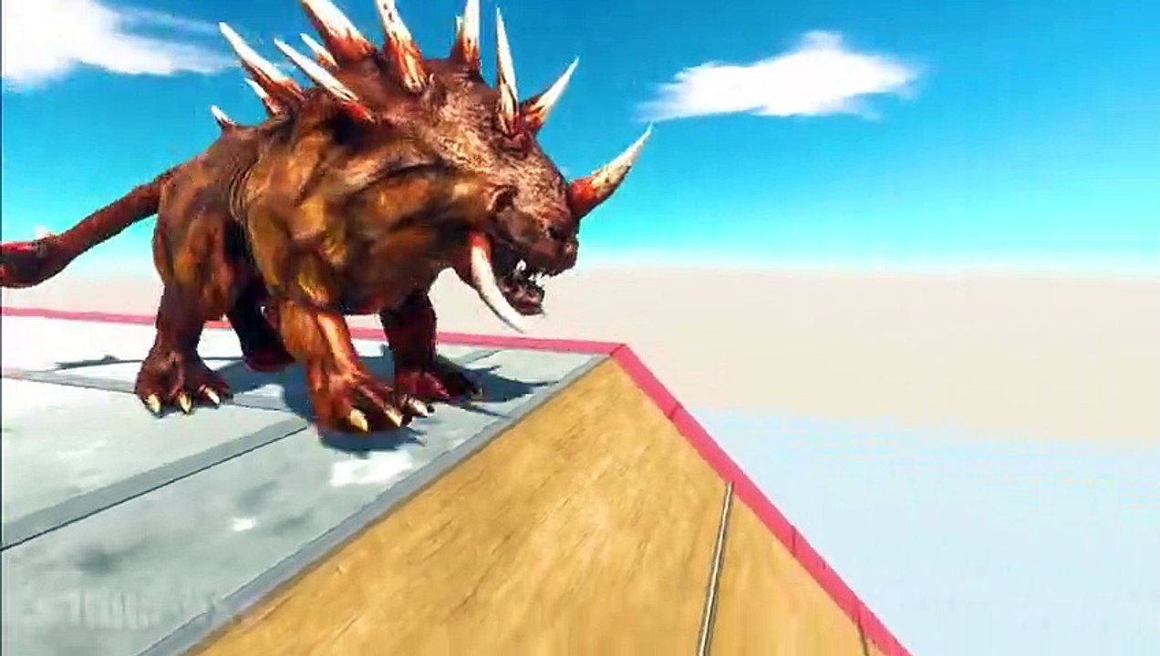 SAWS and SPIKE TRAP Who Can Escape Animal Revolt Battle Simulator