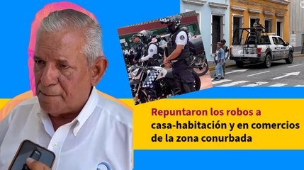 Canaco alerta sobre incremento de robos a casas y comercios en Veracruz
