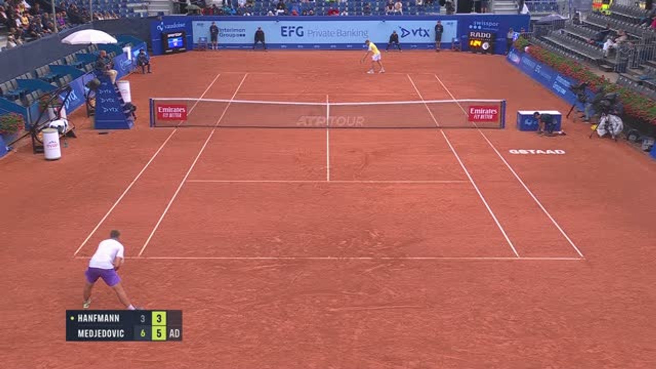 Highlights: Hanfmann scheitert an Medjedovic